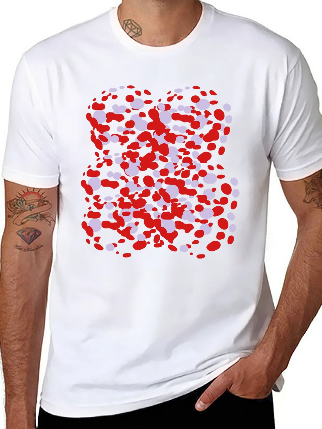 Abstract Dots T-Shirt - Modern Graphic Tee product image 7