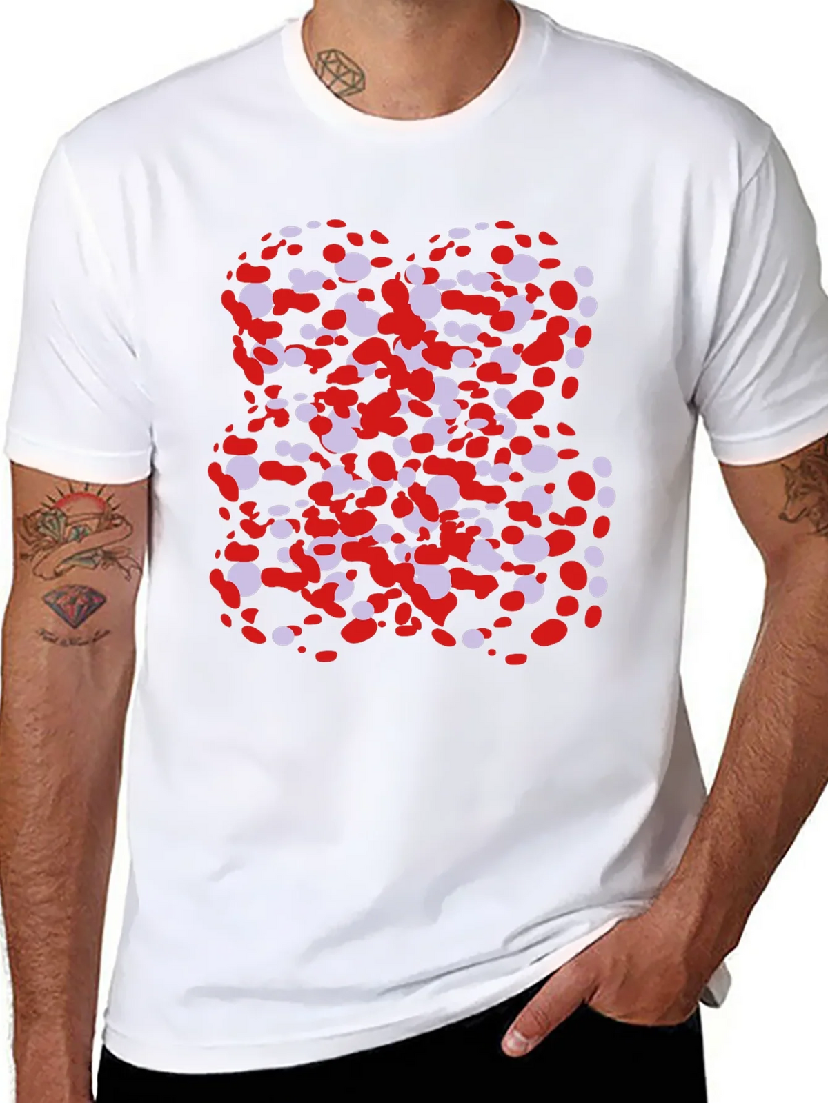 Abstract Dots T-Shirt - Modern Graphic Tee product image 7