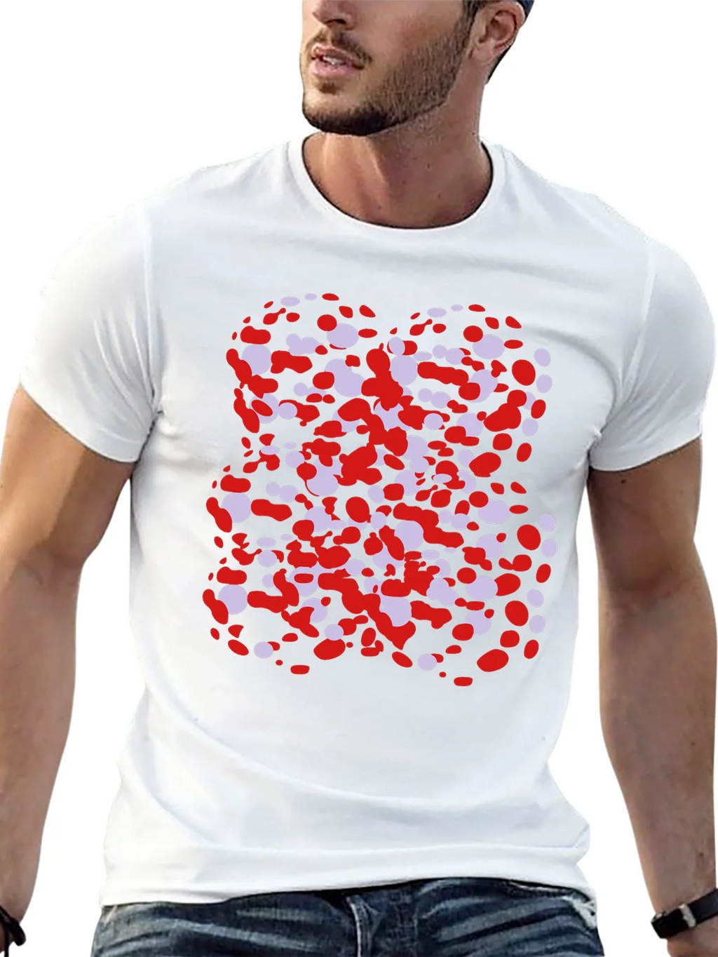 Abstract Dots T-Shirt - Modern Graphic Tee product image 11
