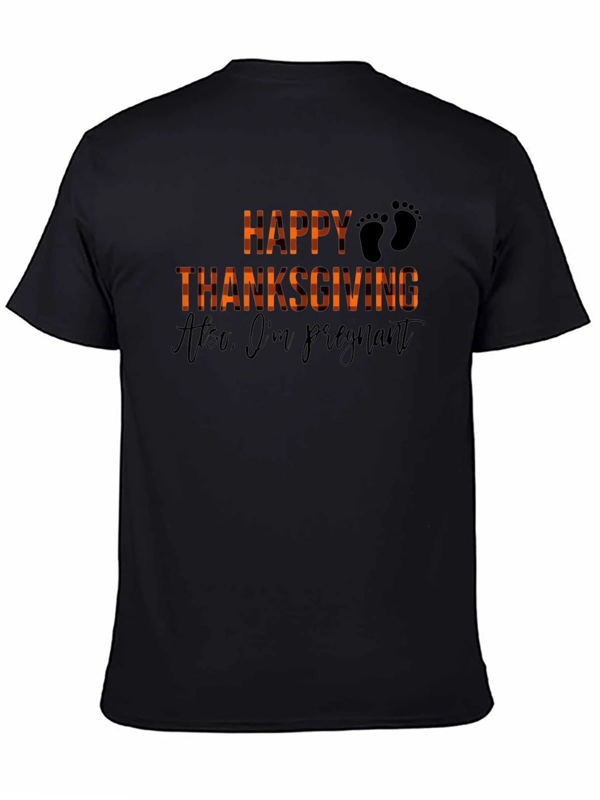 Happy Thanksgiving Im Pregnant T-Shirt product image 4