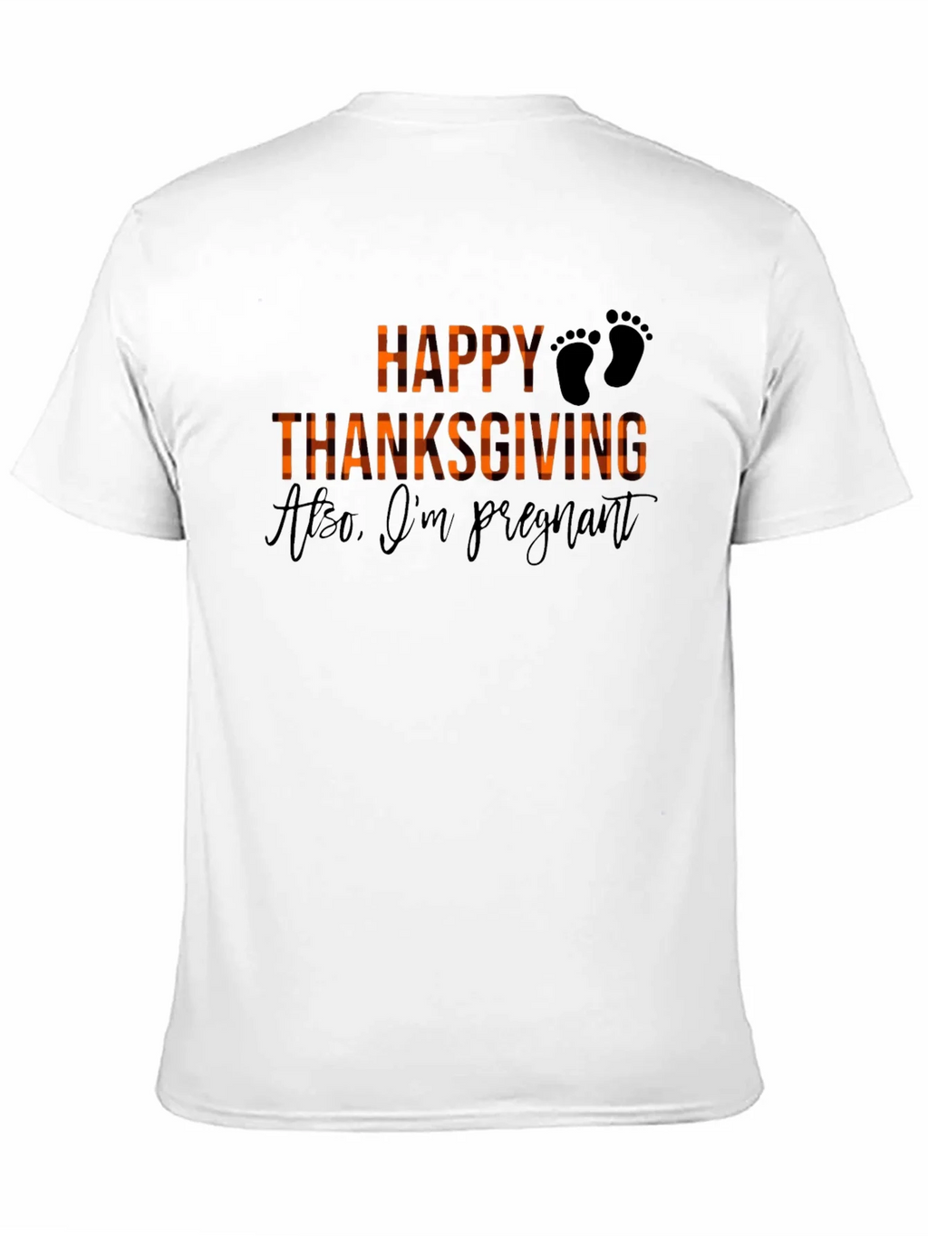 Happy Thanksgiving Im Pregnant T-Shirt product image 10