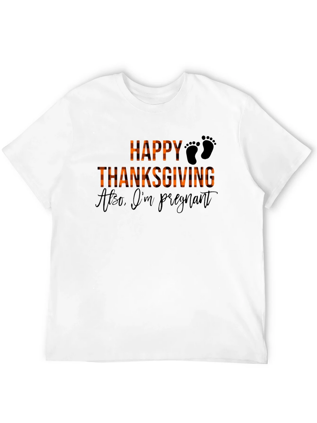 Happy Thanksgiving Im Pregnant T-Shirt product image 11