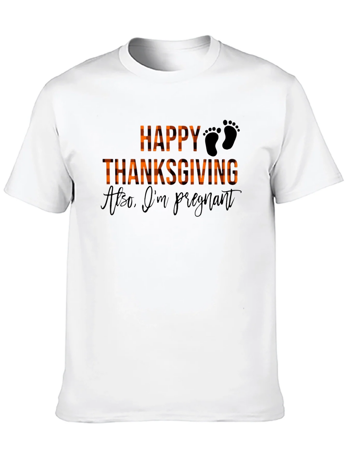 Happy Thanksgiving Im Pregnant T-Shirt product image 9
