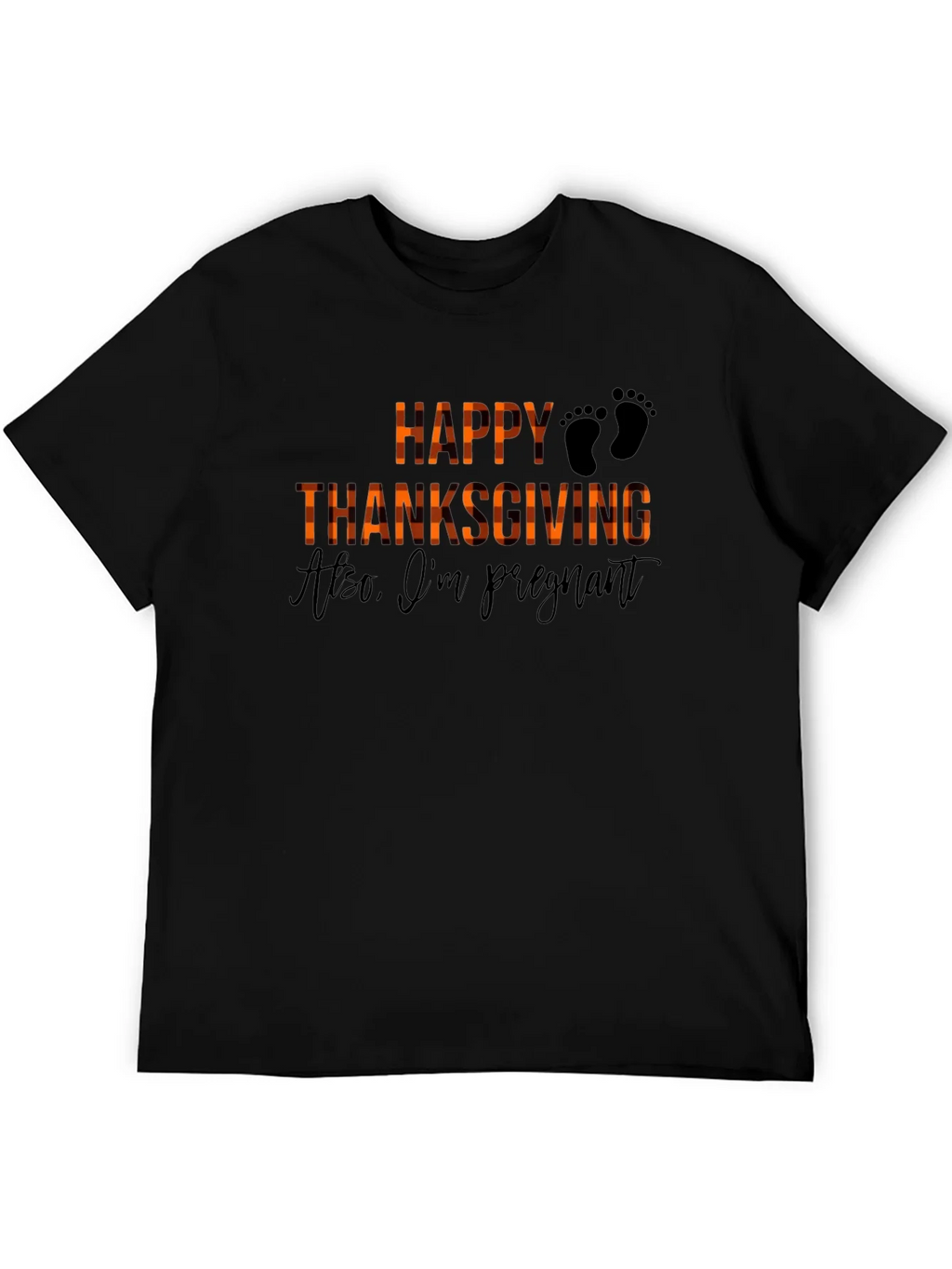 Happy Thanksgiving Im Pregnant T-Shirt product image 5