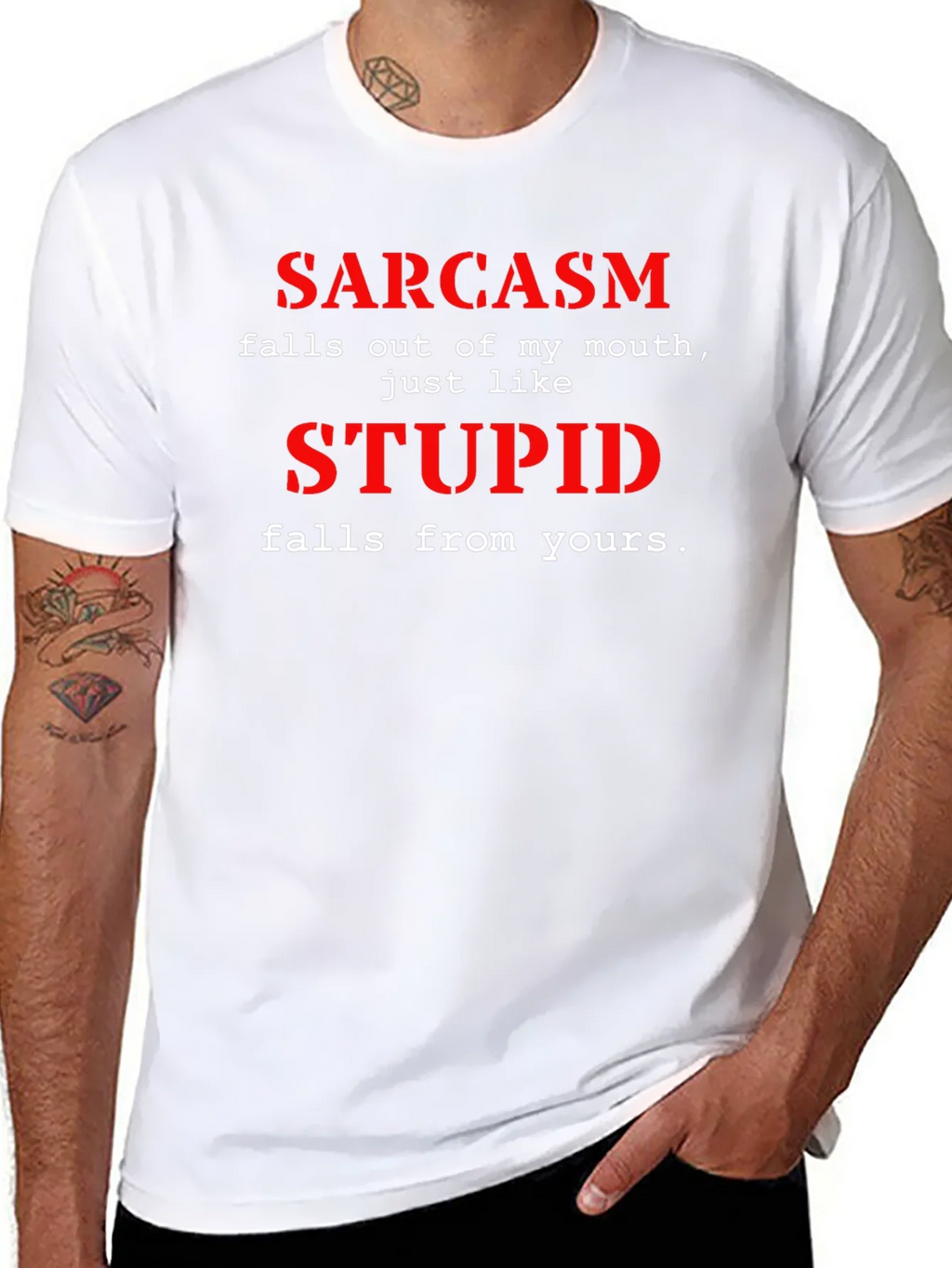 Sarcasm Graphic Tee - Funny Sarcastic T-Shirt product image 7