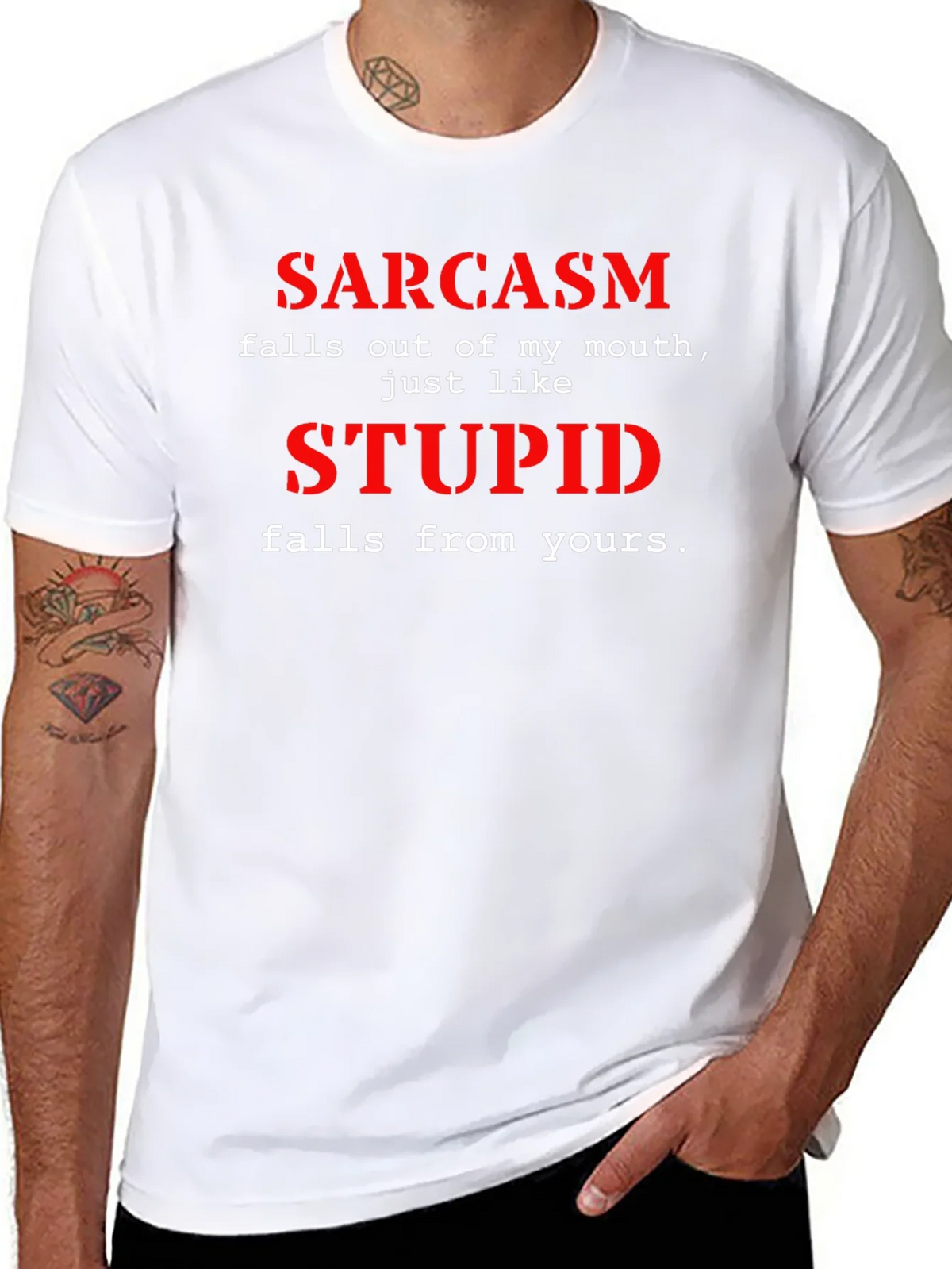 Sarcasm Graphic Tee - Funny Sarcastic T-Shirt product image 7