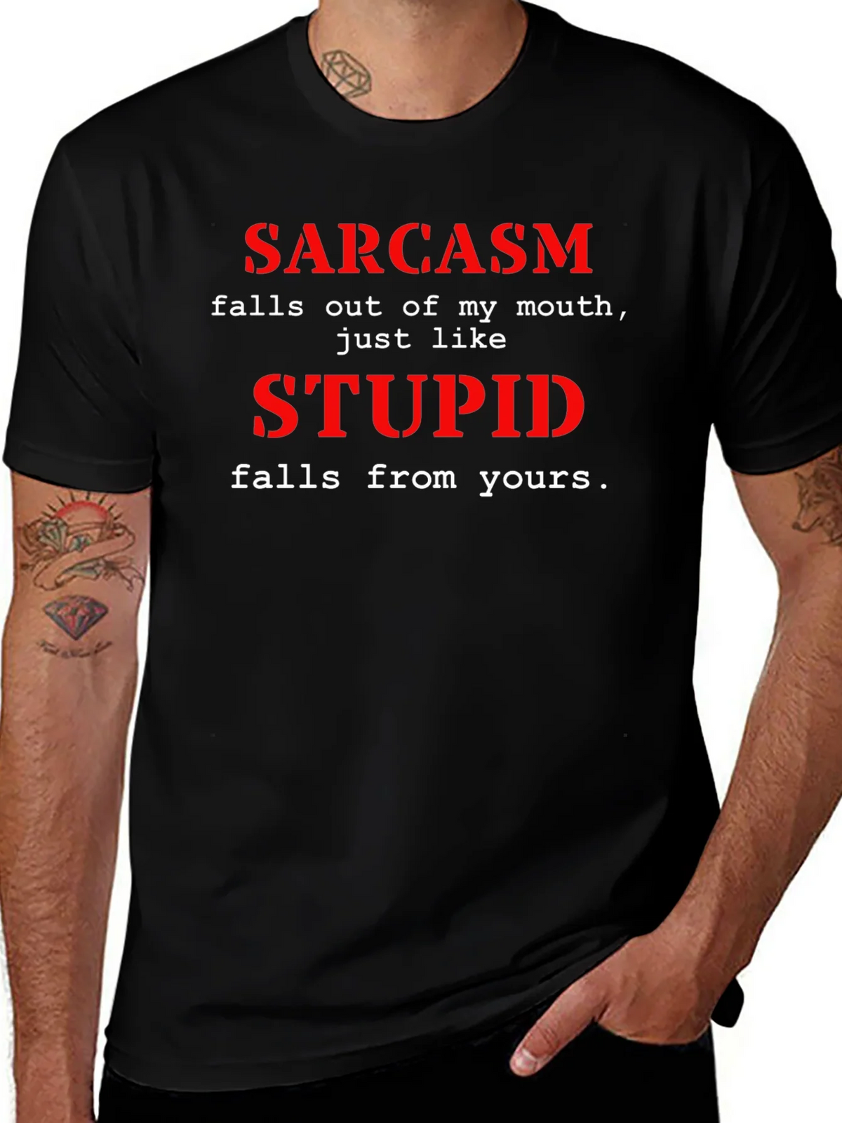 Sarcasm Graphic Tee - Funny Sarcastic T-Shirt product image 1