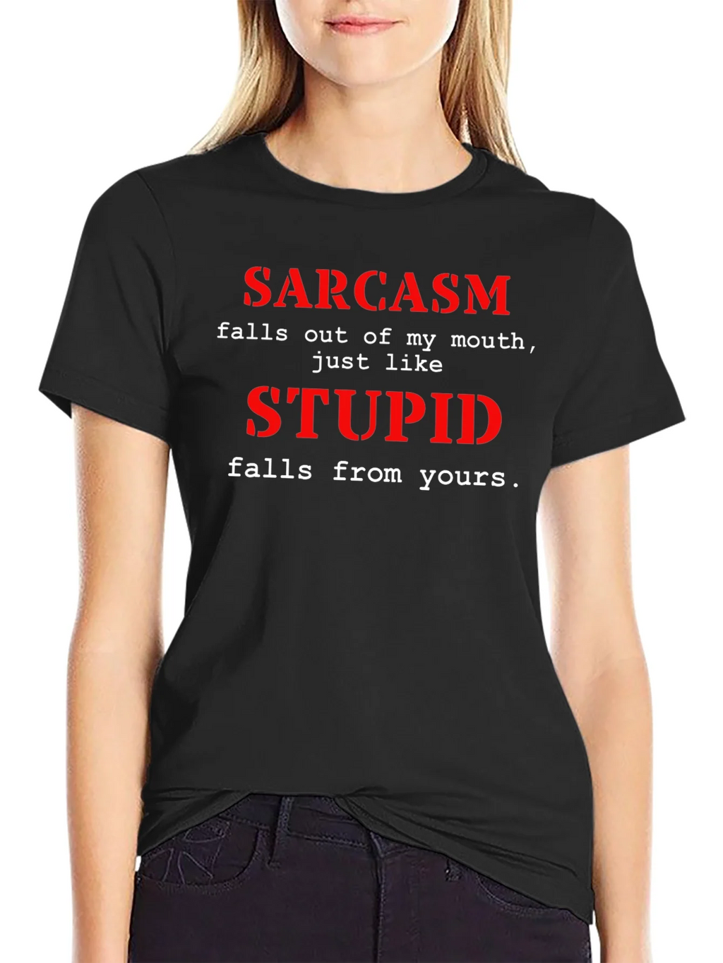 Sarcasm Graphic Tee - Funny Sarcastic T-Shirt product image 2