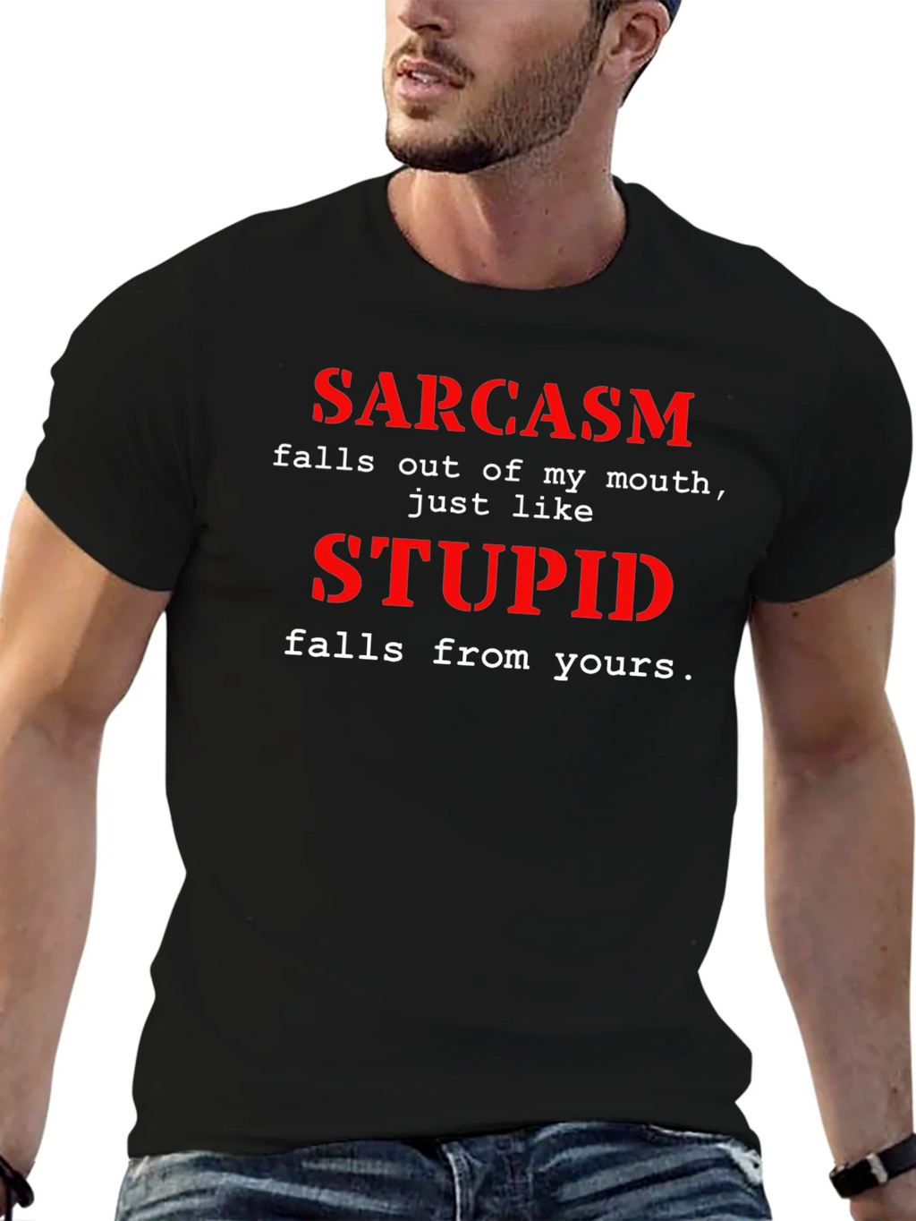Sarcasm Graphic Tee - Funny Sarcastic T-Shirt product image 6