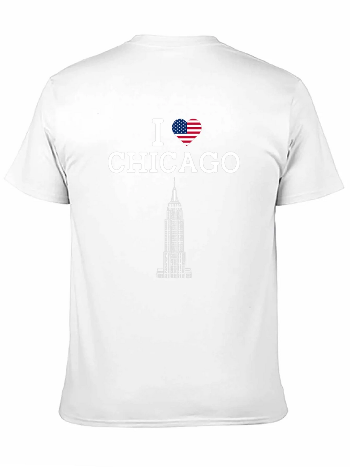 I Heart Chicago T-Shirt - Patriotic Souvenir Tee product image 10