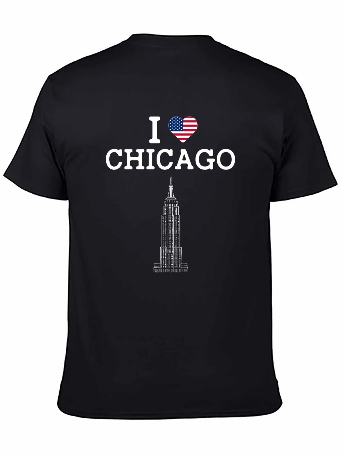 I Heart Chicago T-Shirt - Patriotic Souvenir Tee product image 4