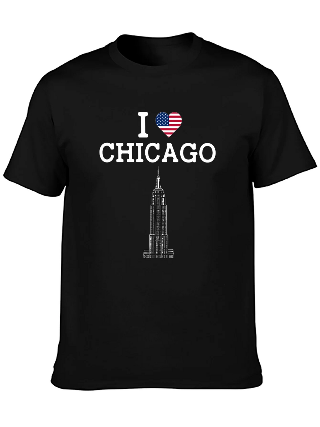 I Heart Chicago T-Shirt - Patriotic Souvenir Tee product image 3