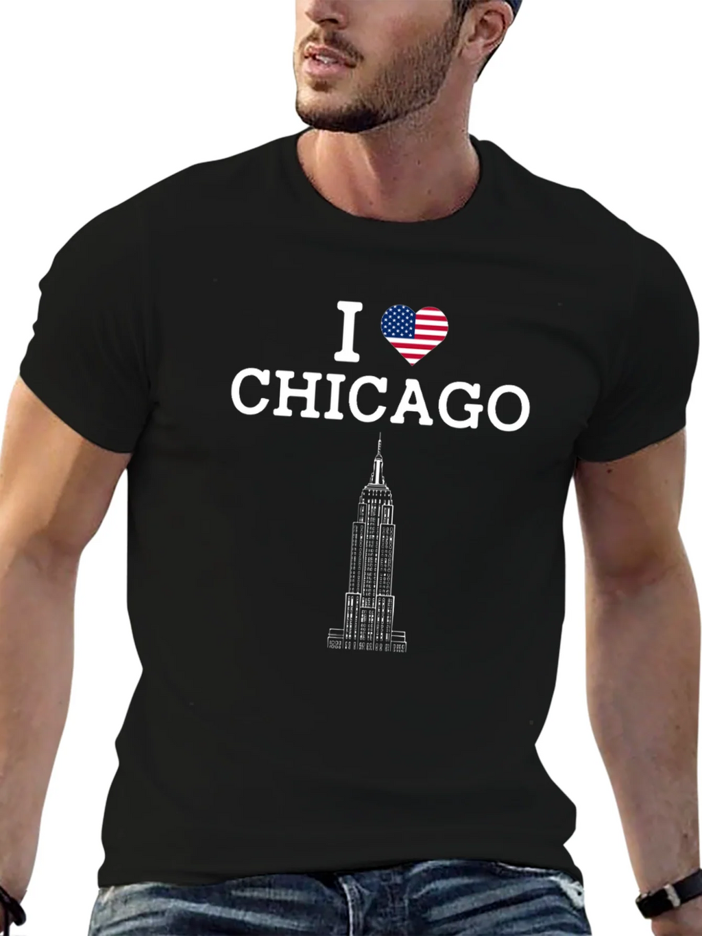 I Heart Chicago T-Shirt - Patriotic Souvenir Tee product image 6