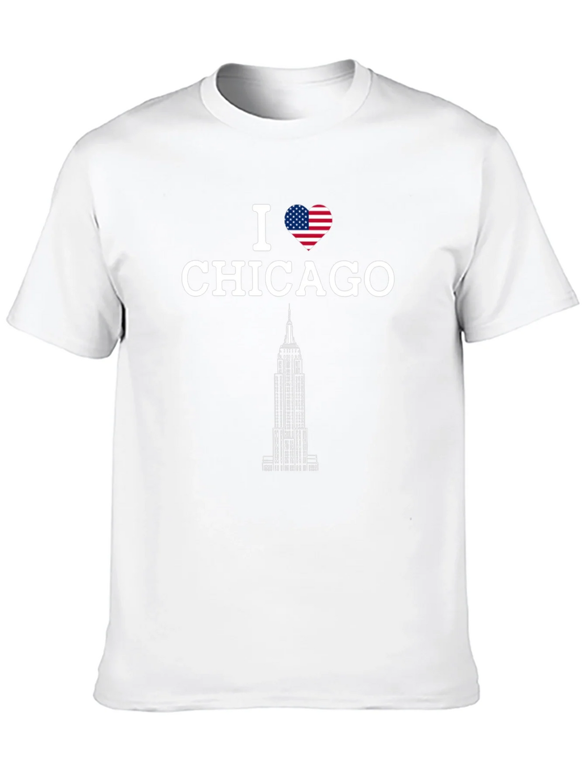 I Heart Chicago T-Shirt - Patriotic Souvenir Tee product image 9