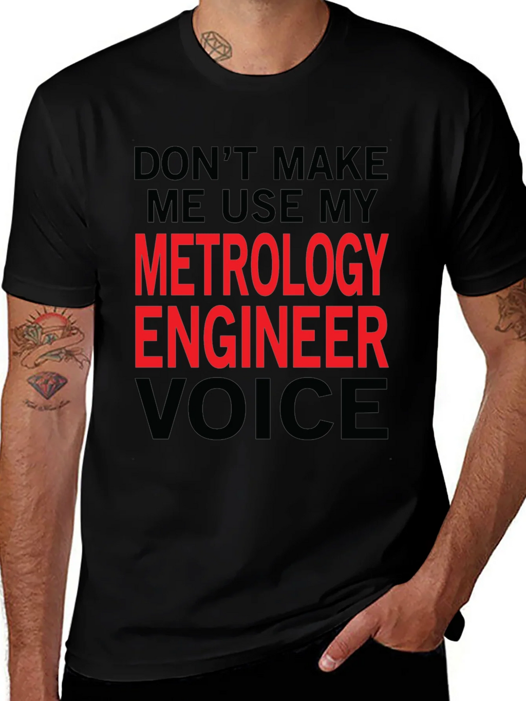Metrology Engineer Voice Graphic Tee product image 1