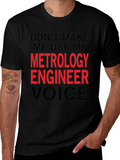 Metrology Engineer Voice Graphic Tee product image 1