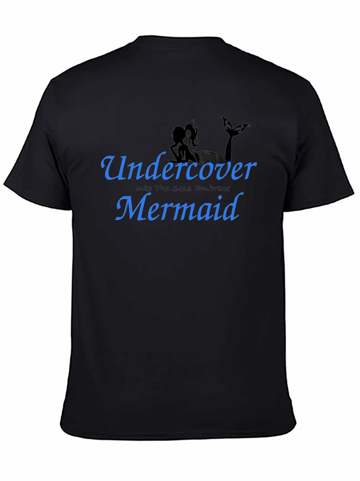 Undercover Mermaid T-Shirt - Black Tee product image 2
