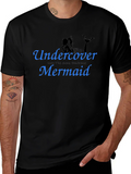 Undercover Mermaid T-Shirt - Black Tee product image 1
