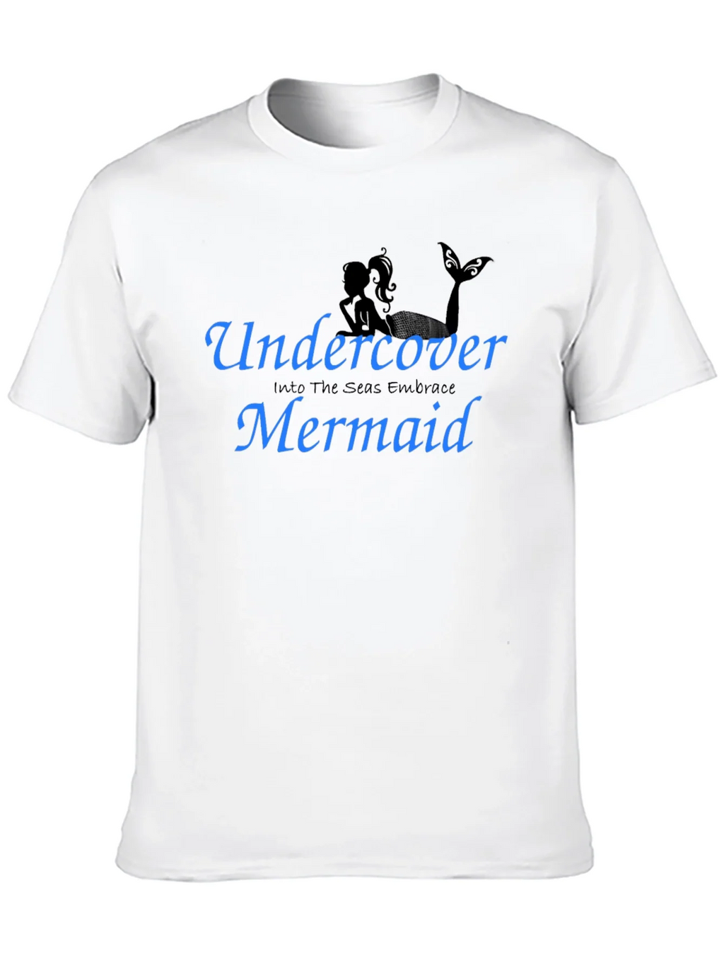 Undercover Mermaid T-Shirt - Black Tee product image 6