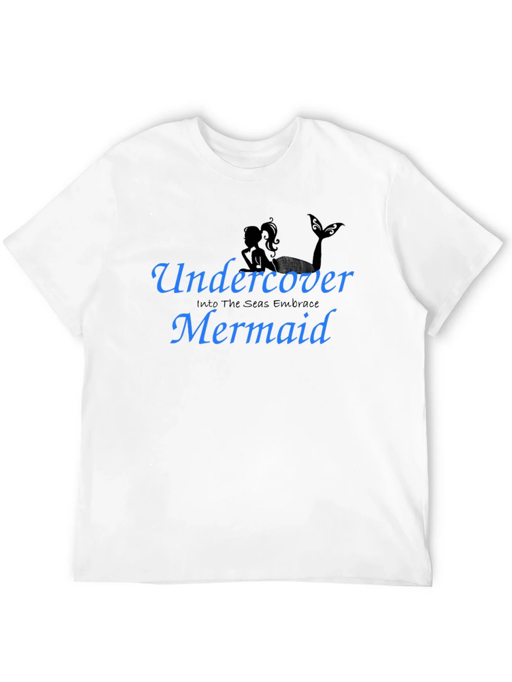 Undercover Mermaid T-Shirt - Black Tee product image 8