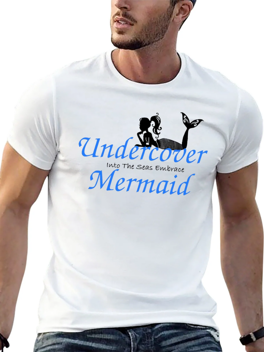 Undercover Mermaid T-Shirt - Black Tee product image 9