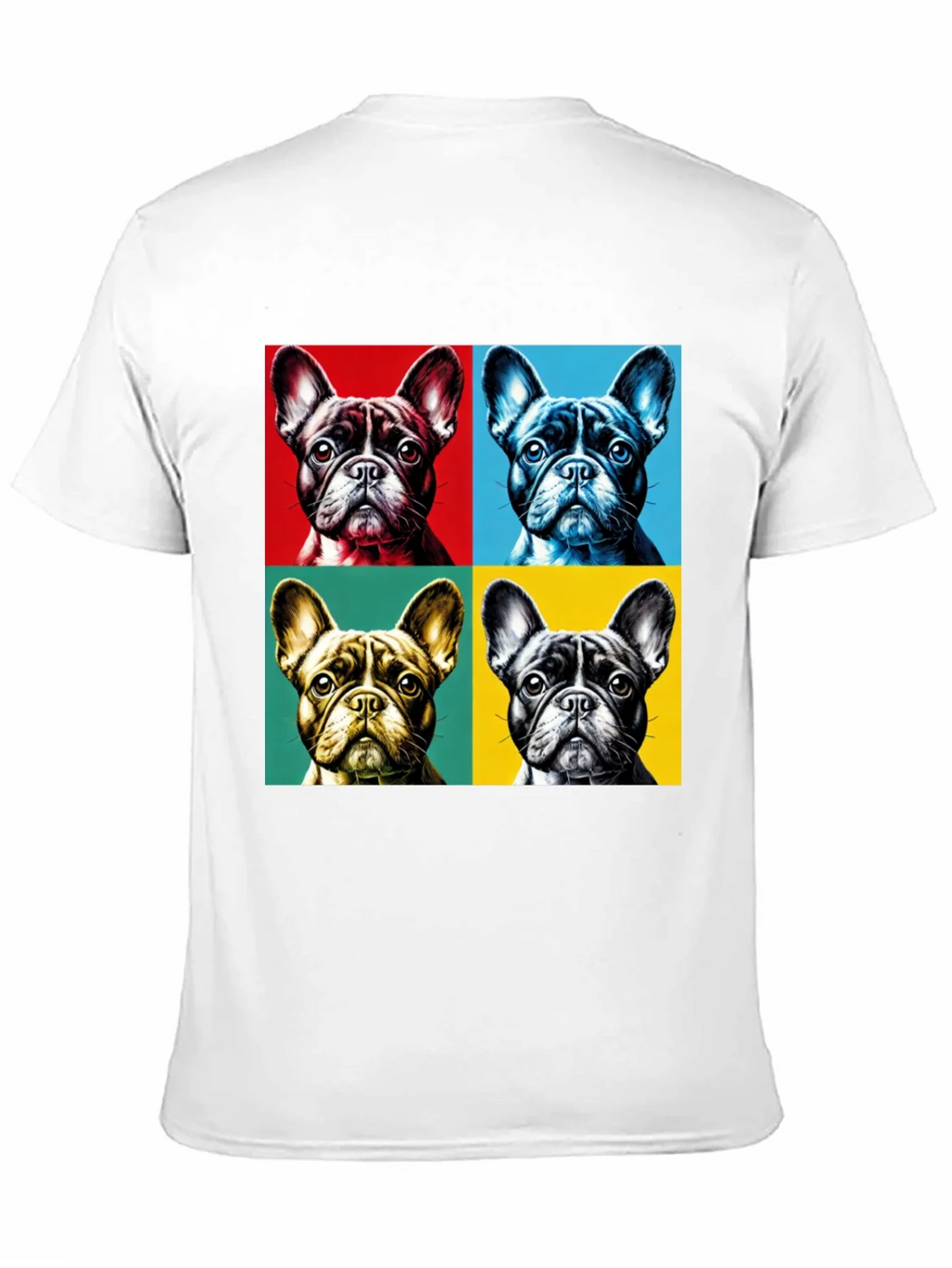 Pop Art French Bulldog Graphic Tee product image 8