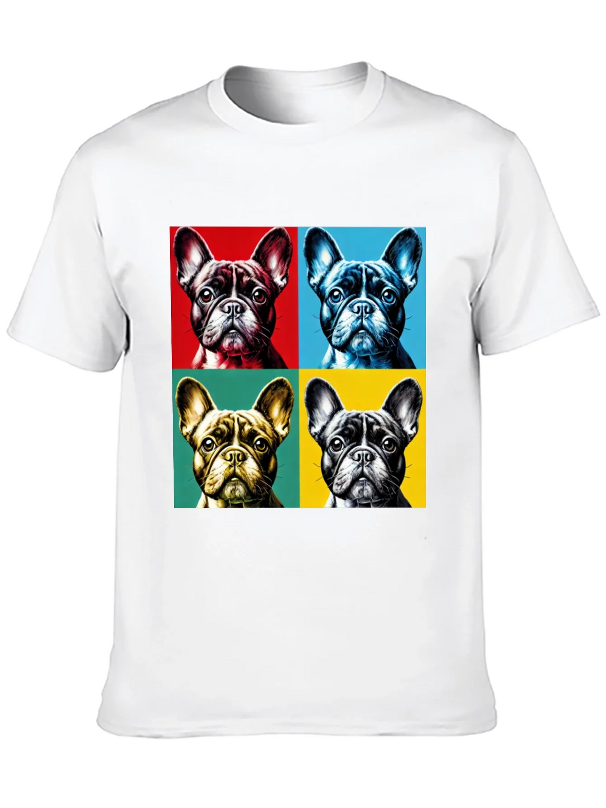 Pop Art French Bulldog Graphic Tee product image 7