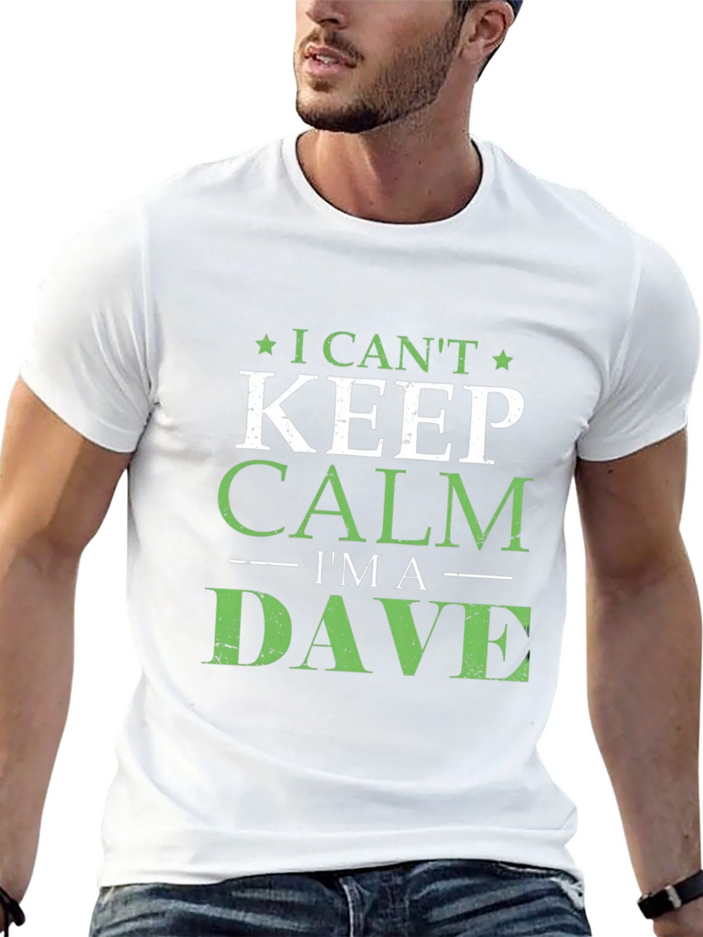 I Cant Keep Calm Im A Dave T-Shirt product image 12