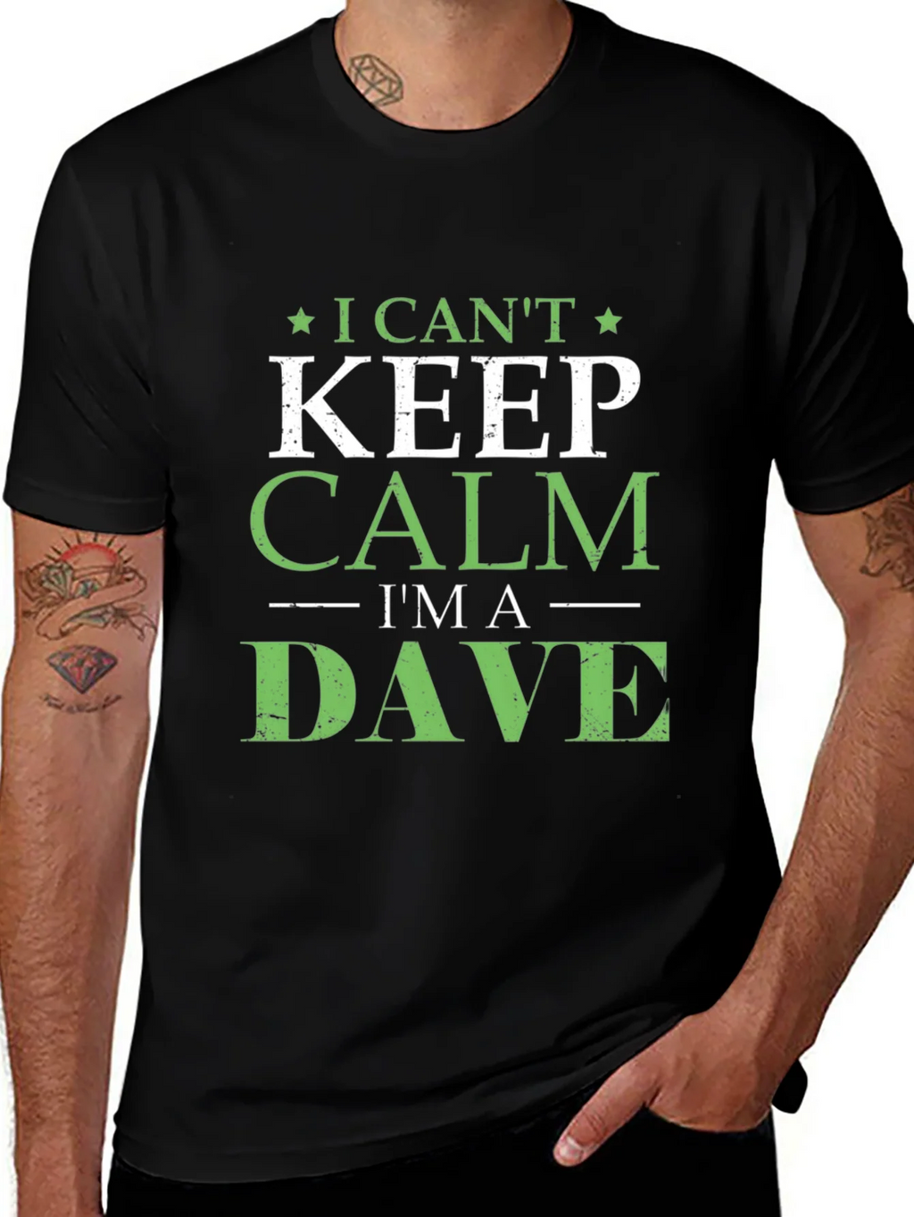 I Cant Keep Calm Im A Dave T-Shirt product image 1