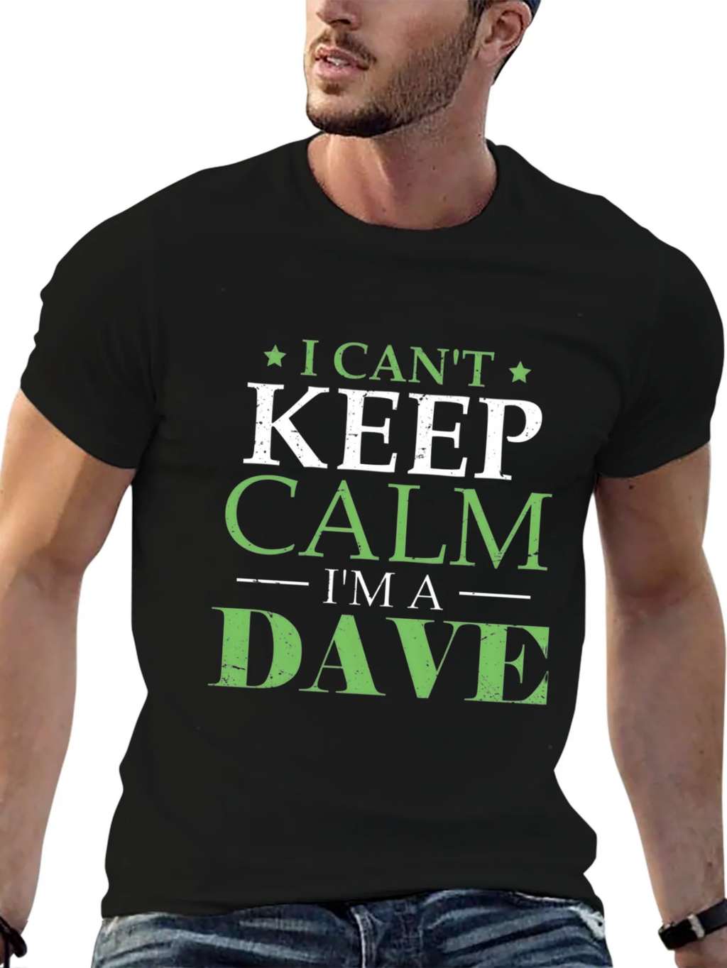 I Cant Keep Calm Im A Dave T-Shirt product image 6