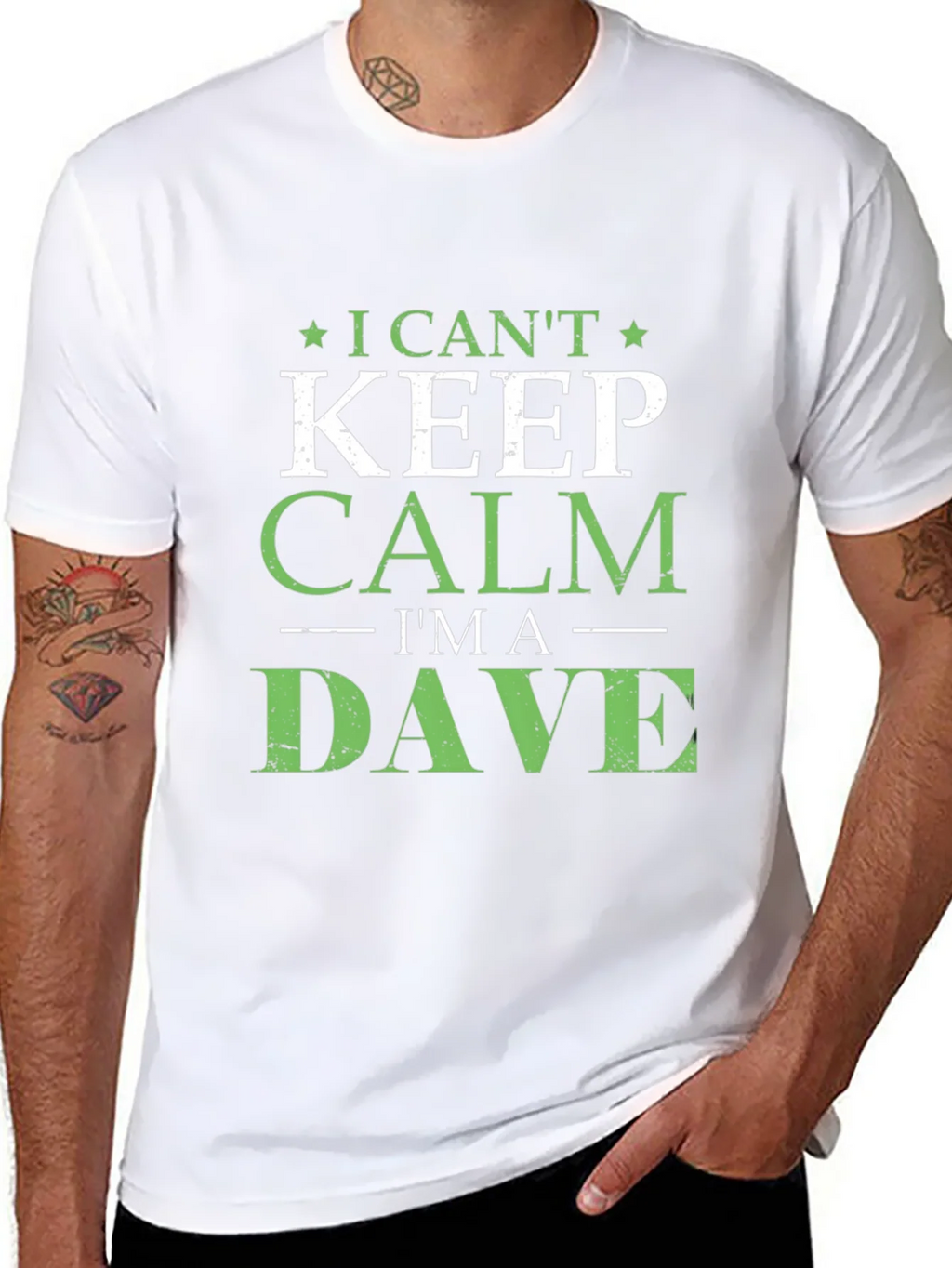 I Cant Keep Calm Im A Dave T-Shirt product image 7