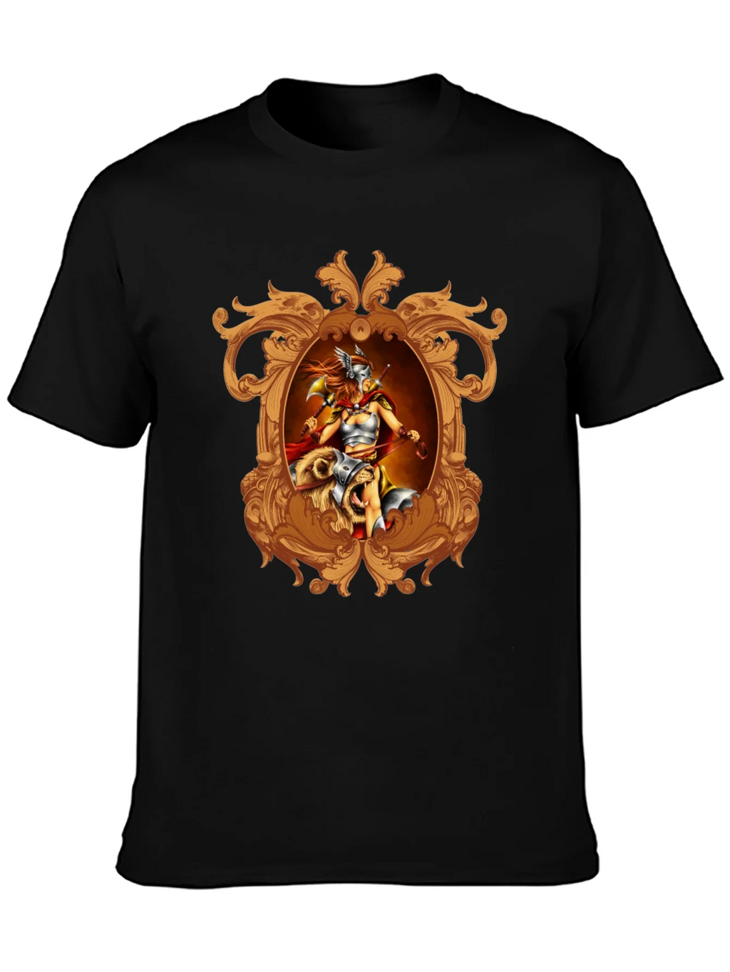 Viking Warrior Graphic Tee - Black product image 3