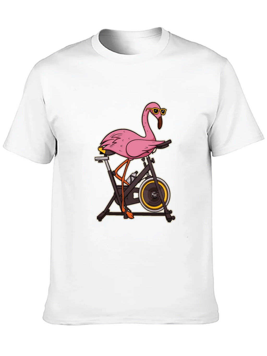 Flamingo Spin Class T-Shirt product image 9