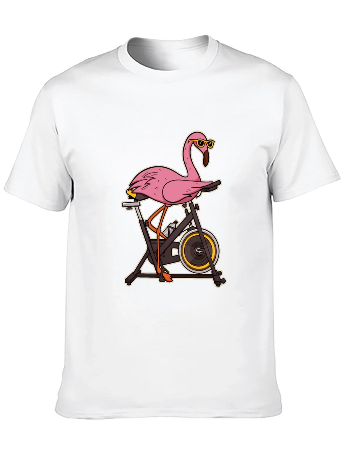Flamingo Spin Class T-Shirt product image 9