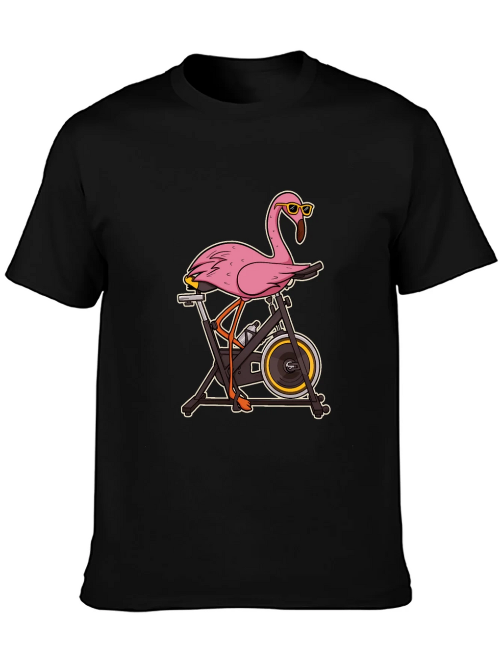 Flamingo Spin Class T-Shirt product image 3