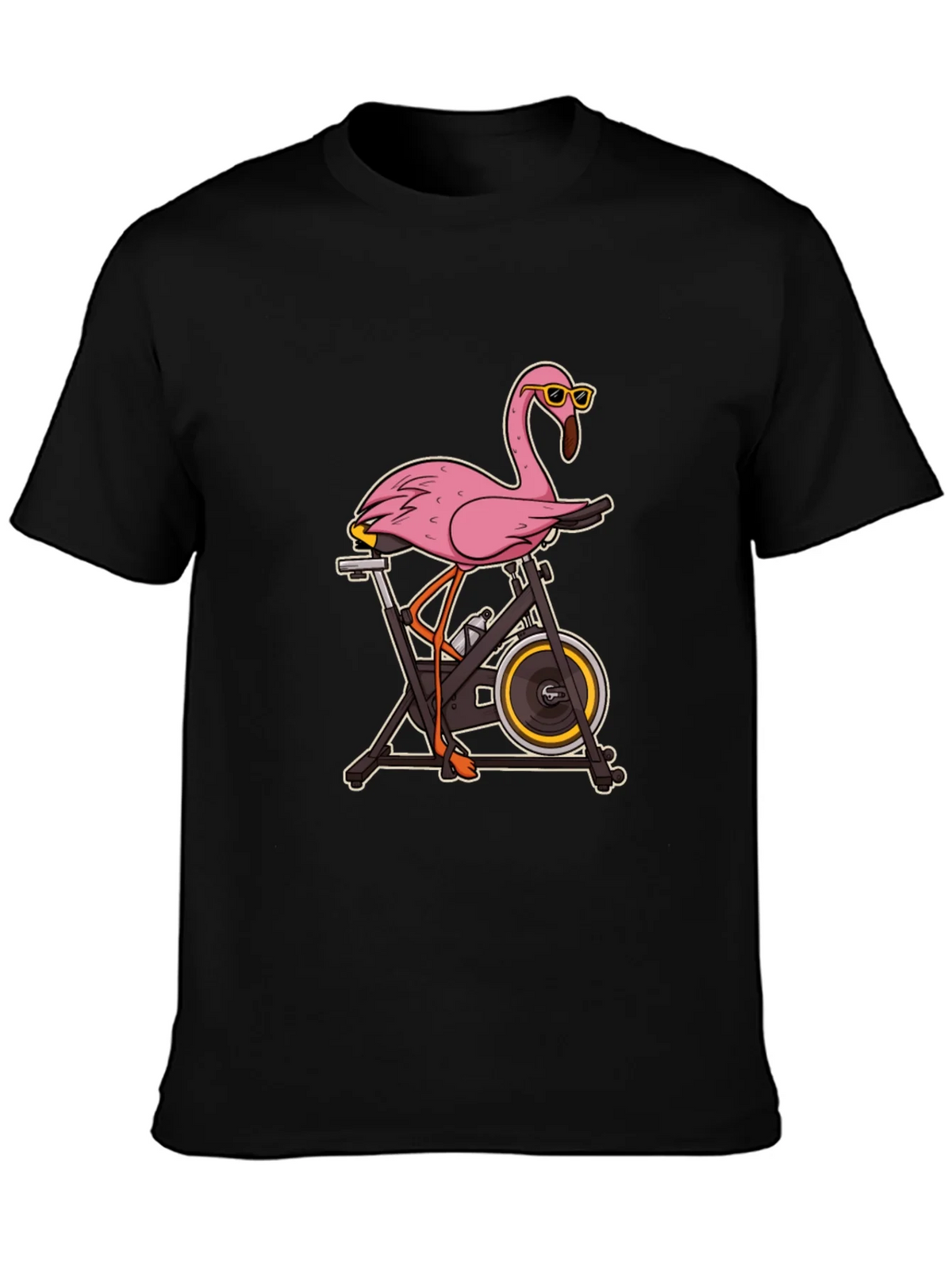 Flamingo Spin Class T-Shirt product image 3