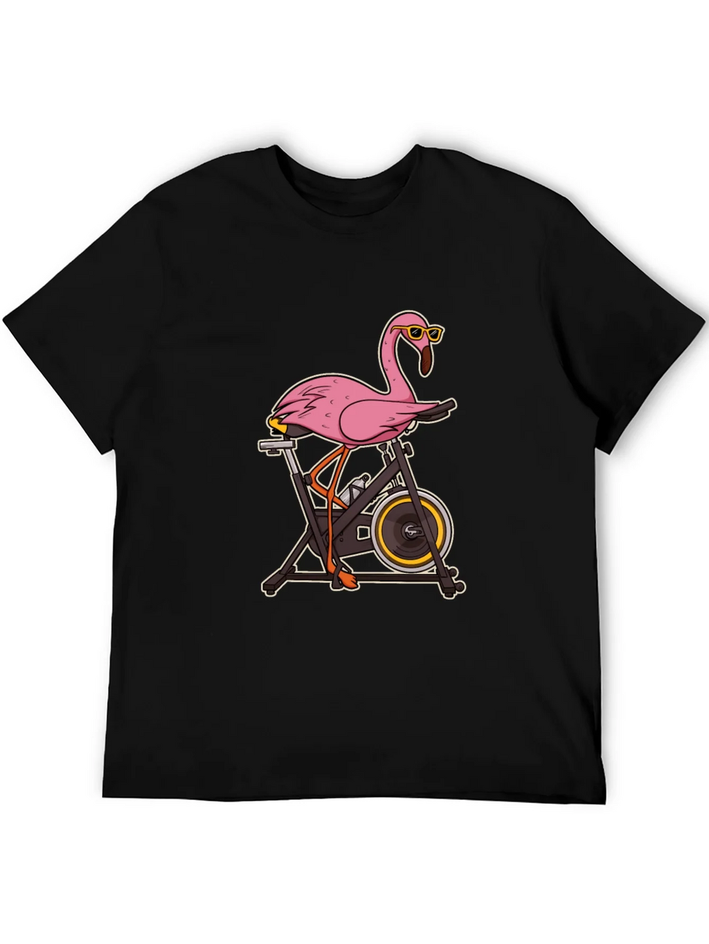 Flamingo Spin Class T-Shirt product image 5