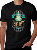 Yoga Sup Day Turtle T-Shirt - Relax and Enjoy! product image 1