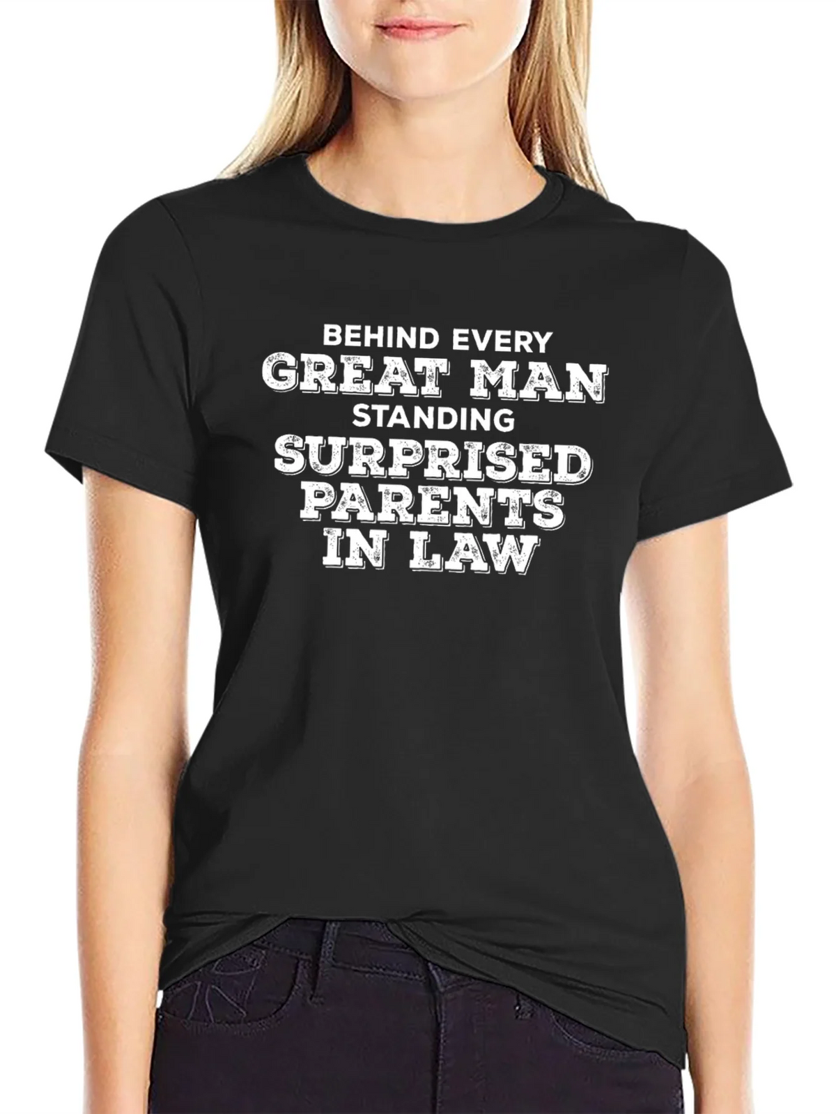 Funny Surprised Parents In Law T-Shirt product image 2