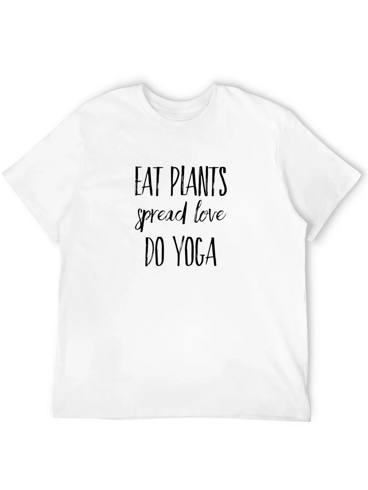 Eat Plants Spread Love Do Yoga T-Shirt product image 11