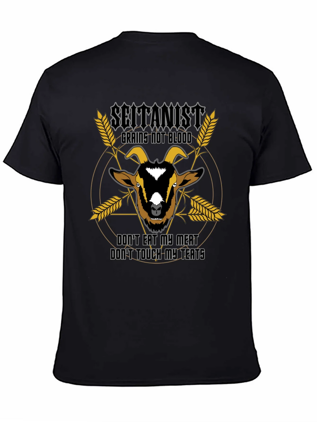 Satanist Grains Not Blood T-Shirt product image 4