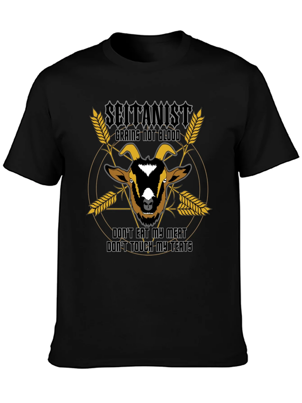 Satanist Grains Not Blood T-Shirt product image 3
