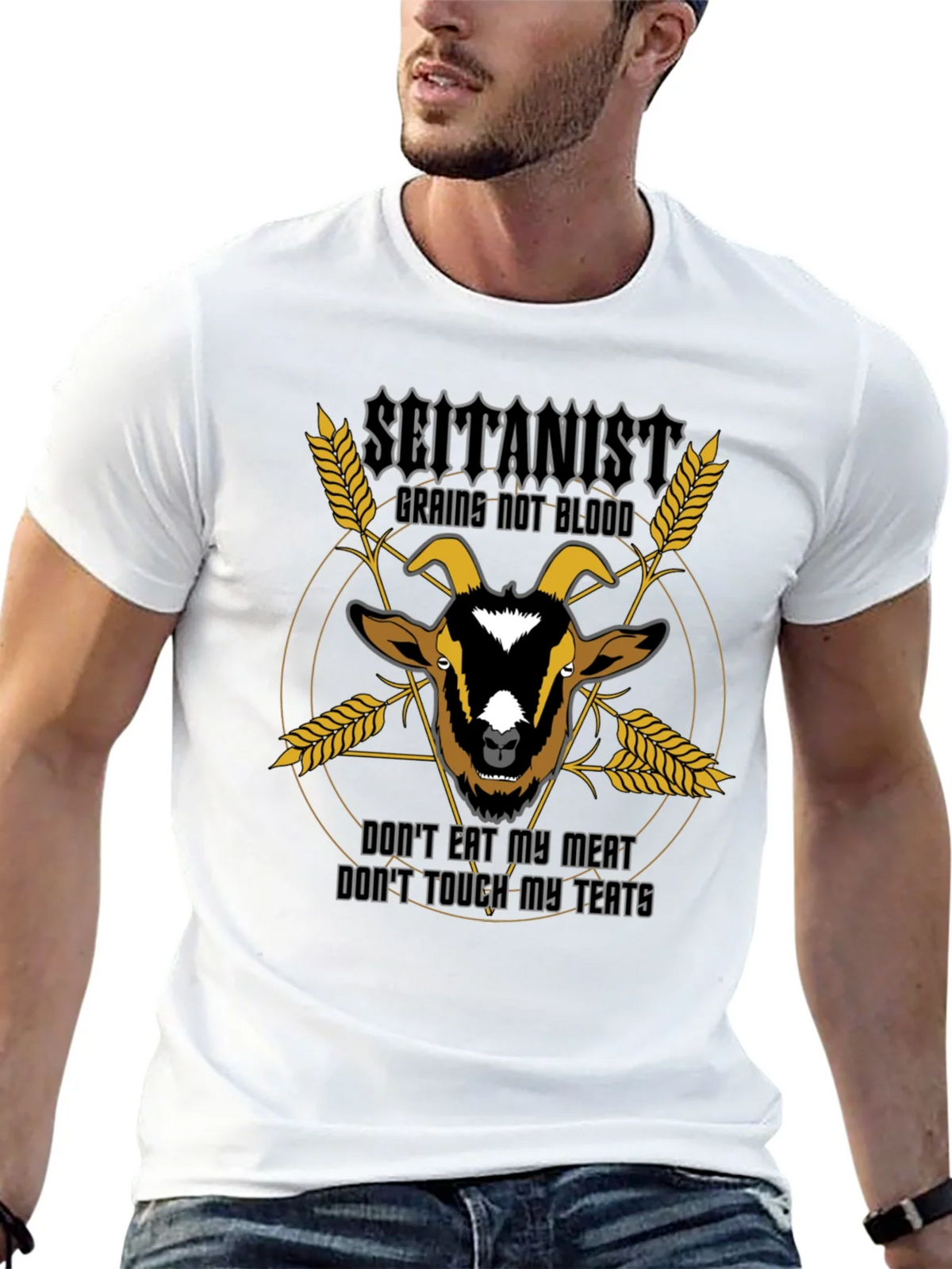 Satanist Grains Not Blood T-Shirt product image 12