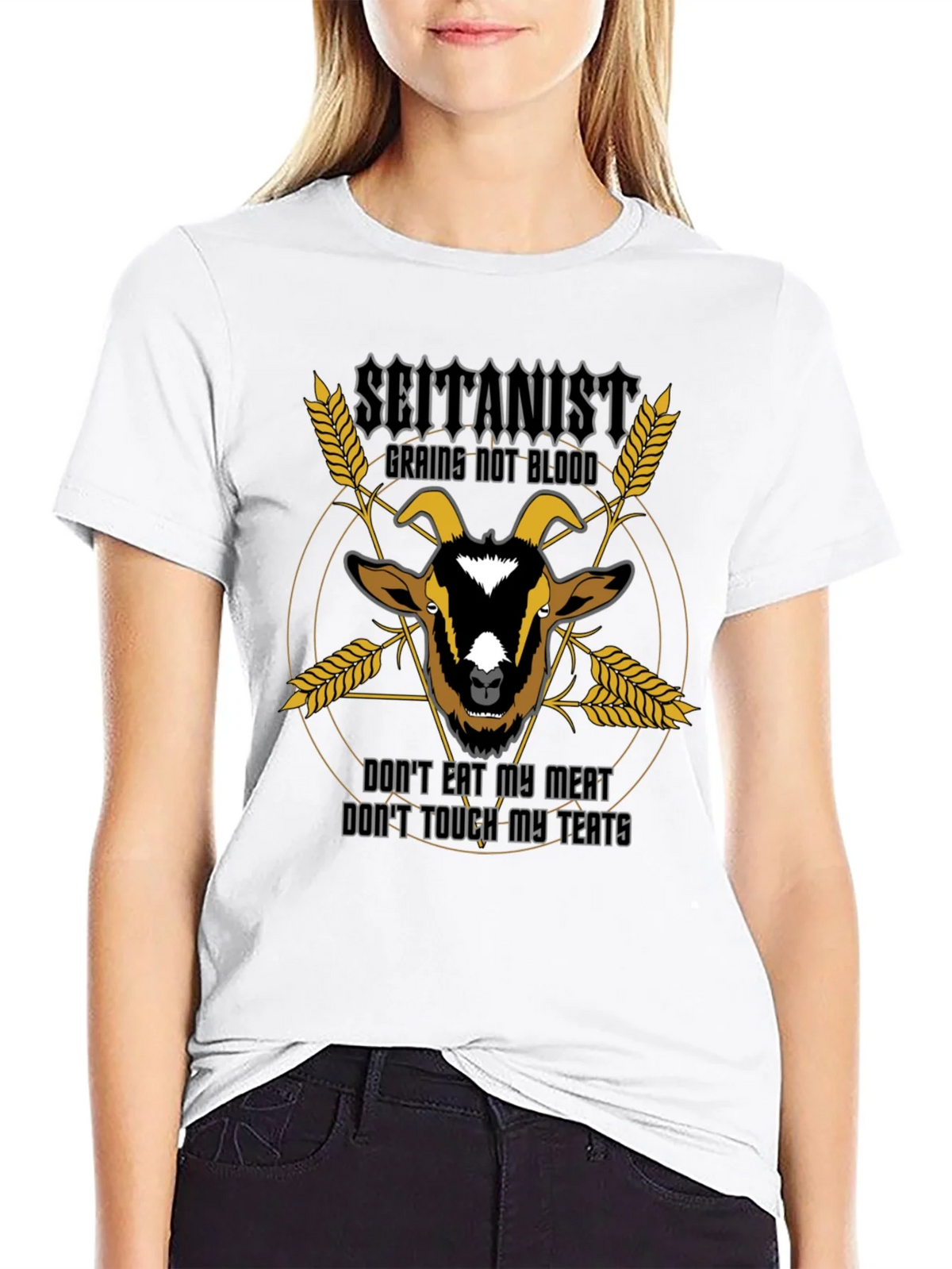 Satanist Grains Not Blood T-Shirt product image 8