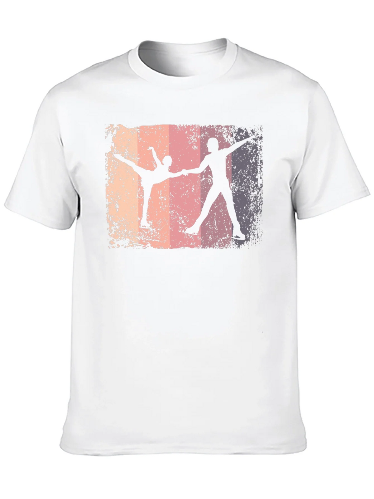 Ice Skating Silhouette T-Shirt product image 9