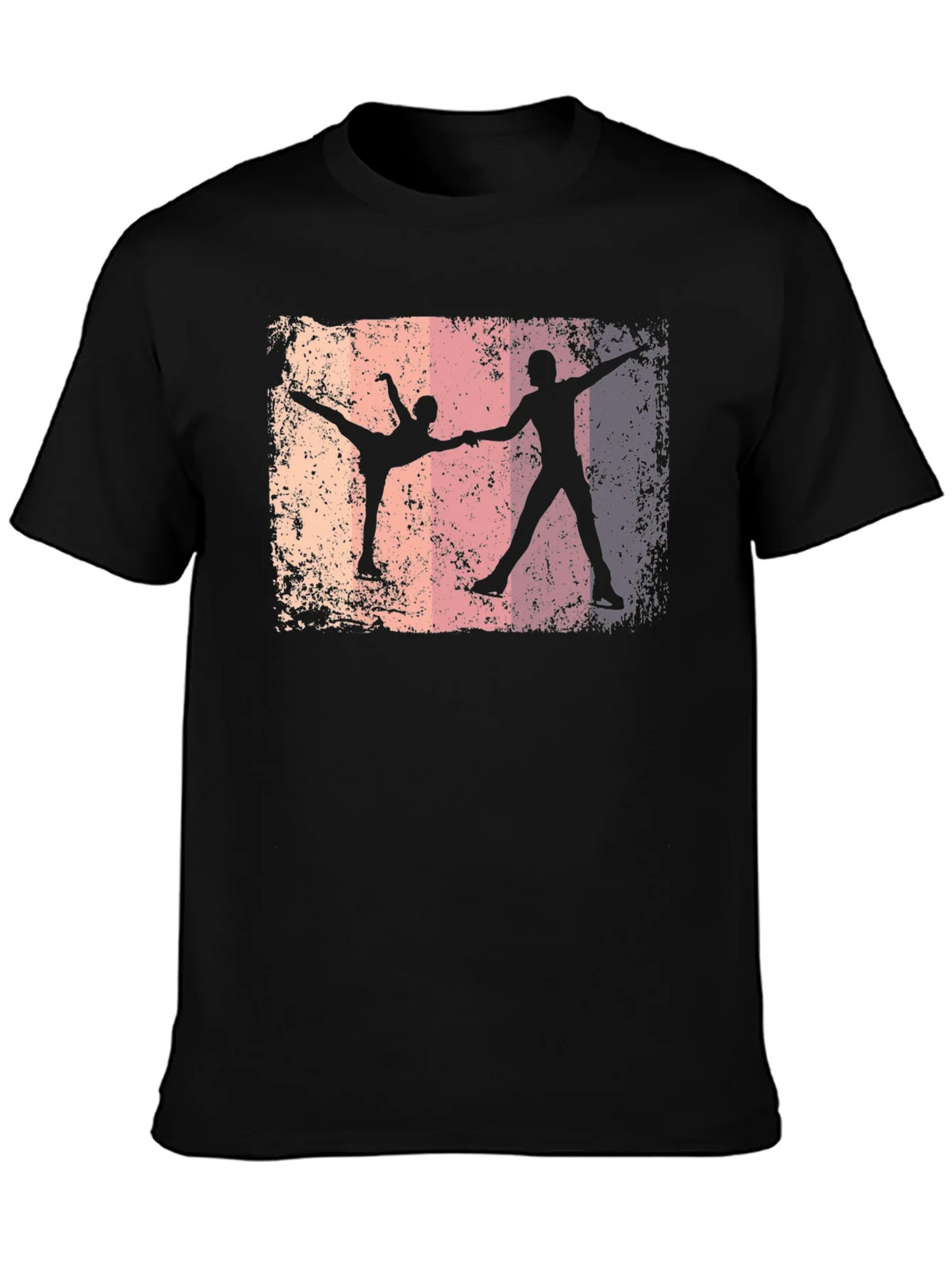 Ice Skating Silhouette T-Shirt product image 3
