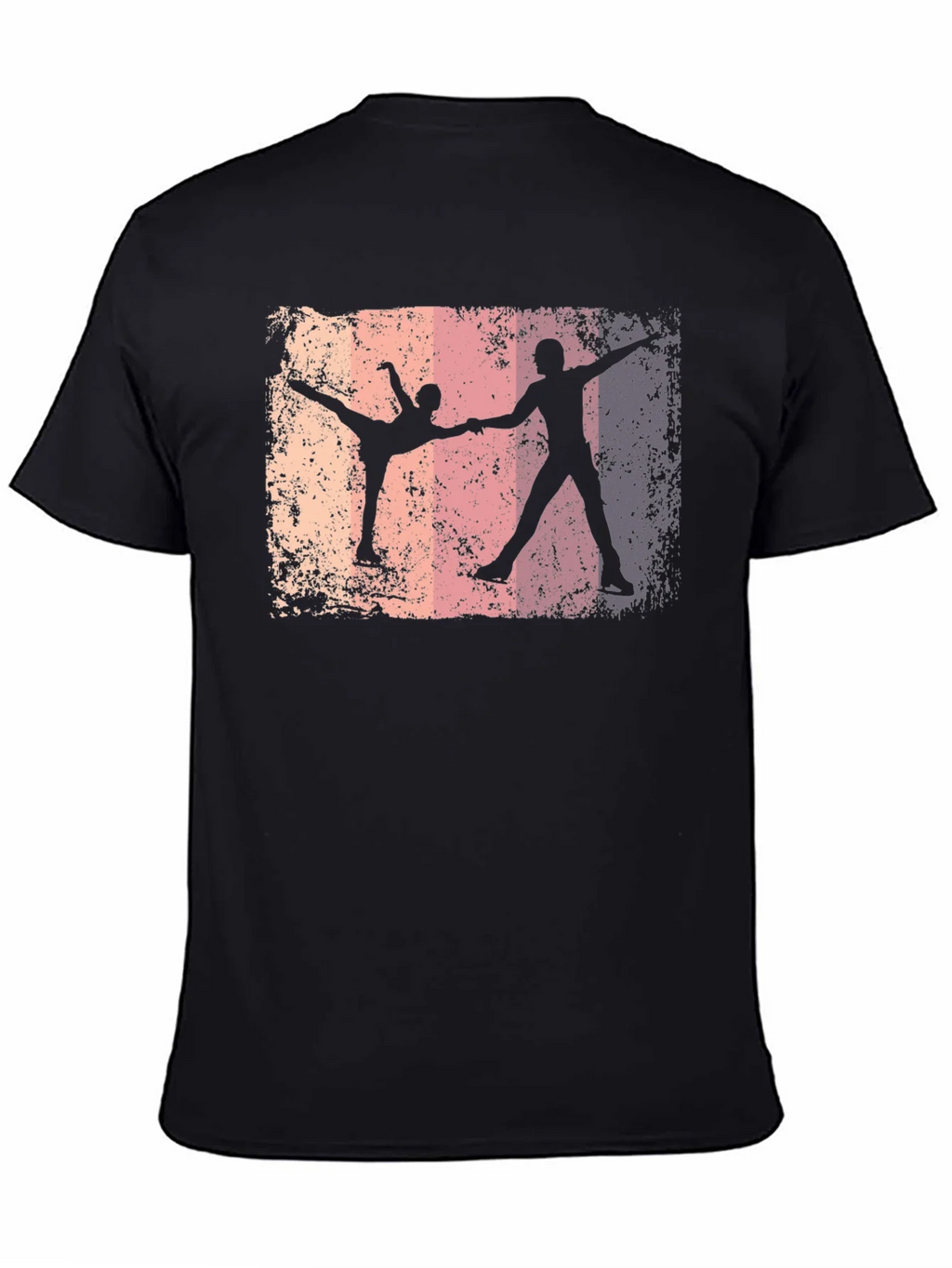 Ice Skating Silhouette T-Shirt product image 4