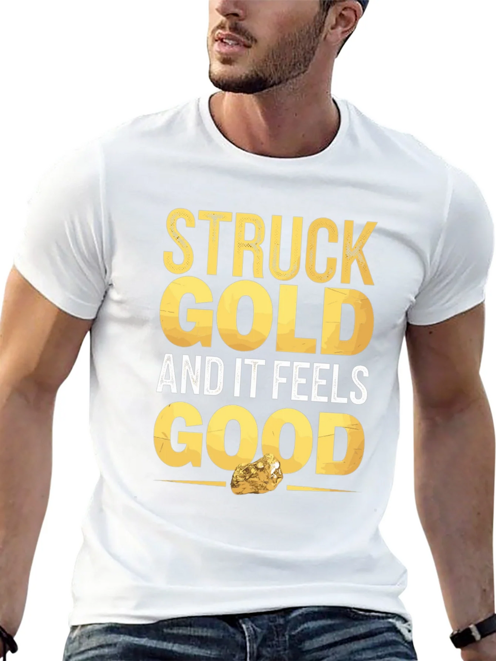 Struck Gold Feels Good Graphic Tee product image 11
