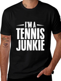 Im a Tennis Junkie Graphic T-Shirt product image 1