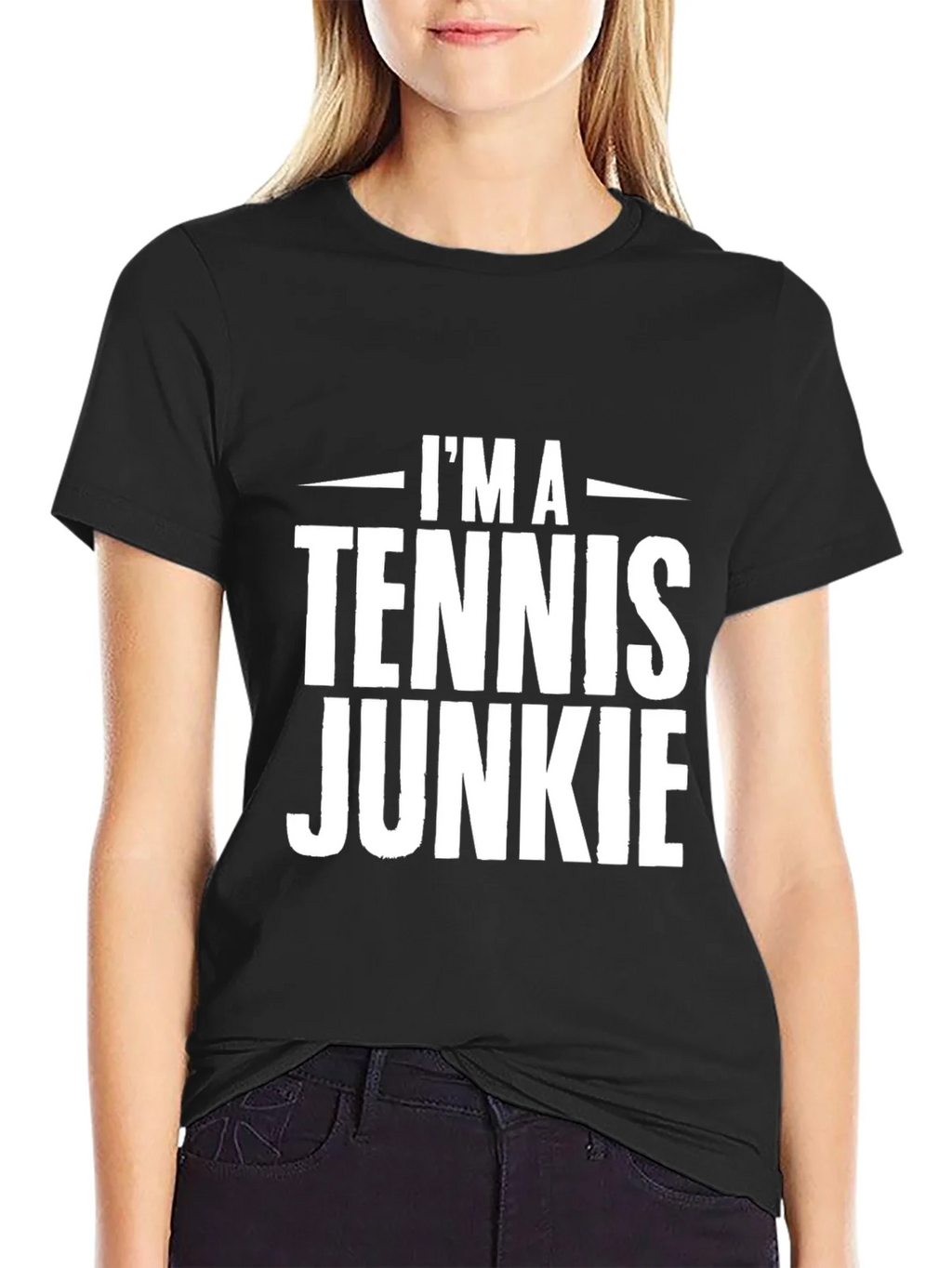 Im a Tennis Junkie Graphic T-Shirt product image 2
